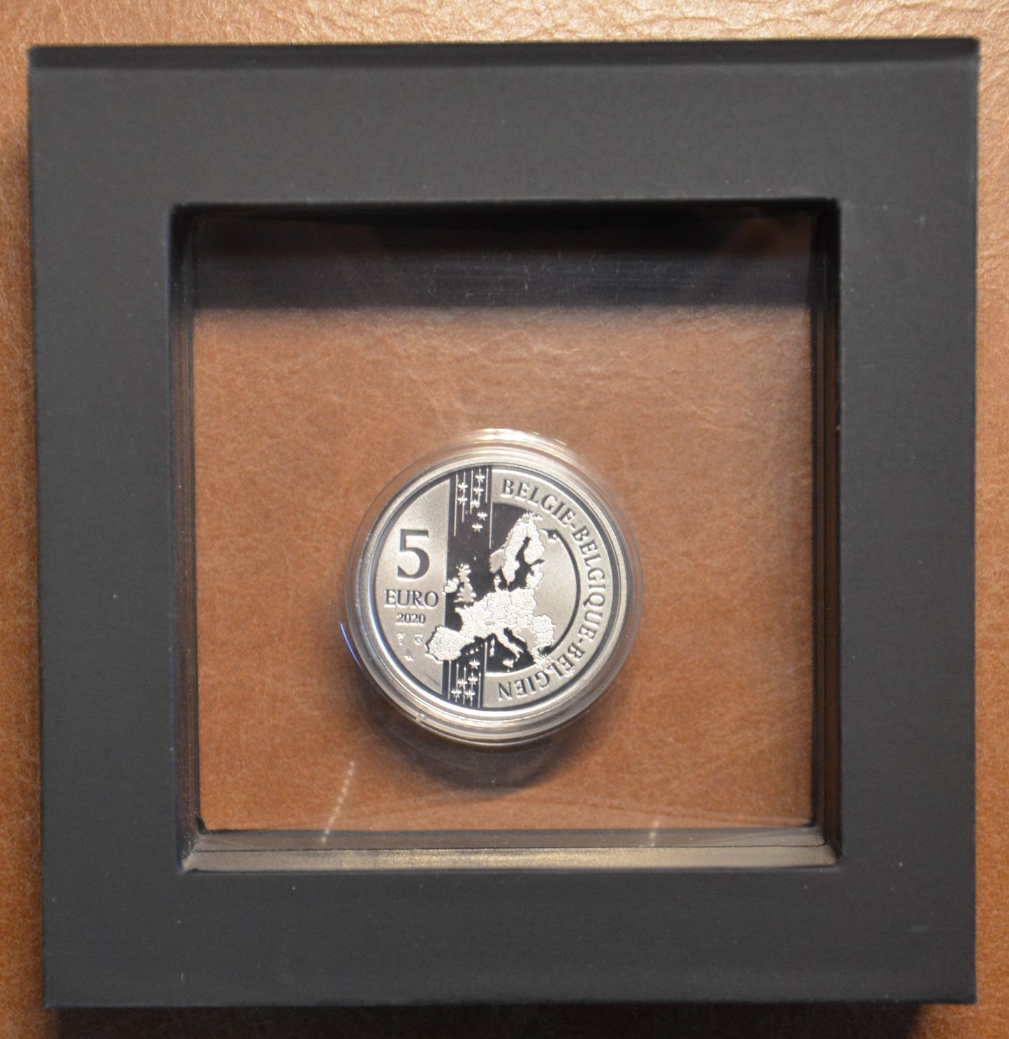 5 Euro Belgicko 2020 - Prvé Európske vlakové spojenie (Proof)