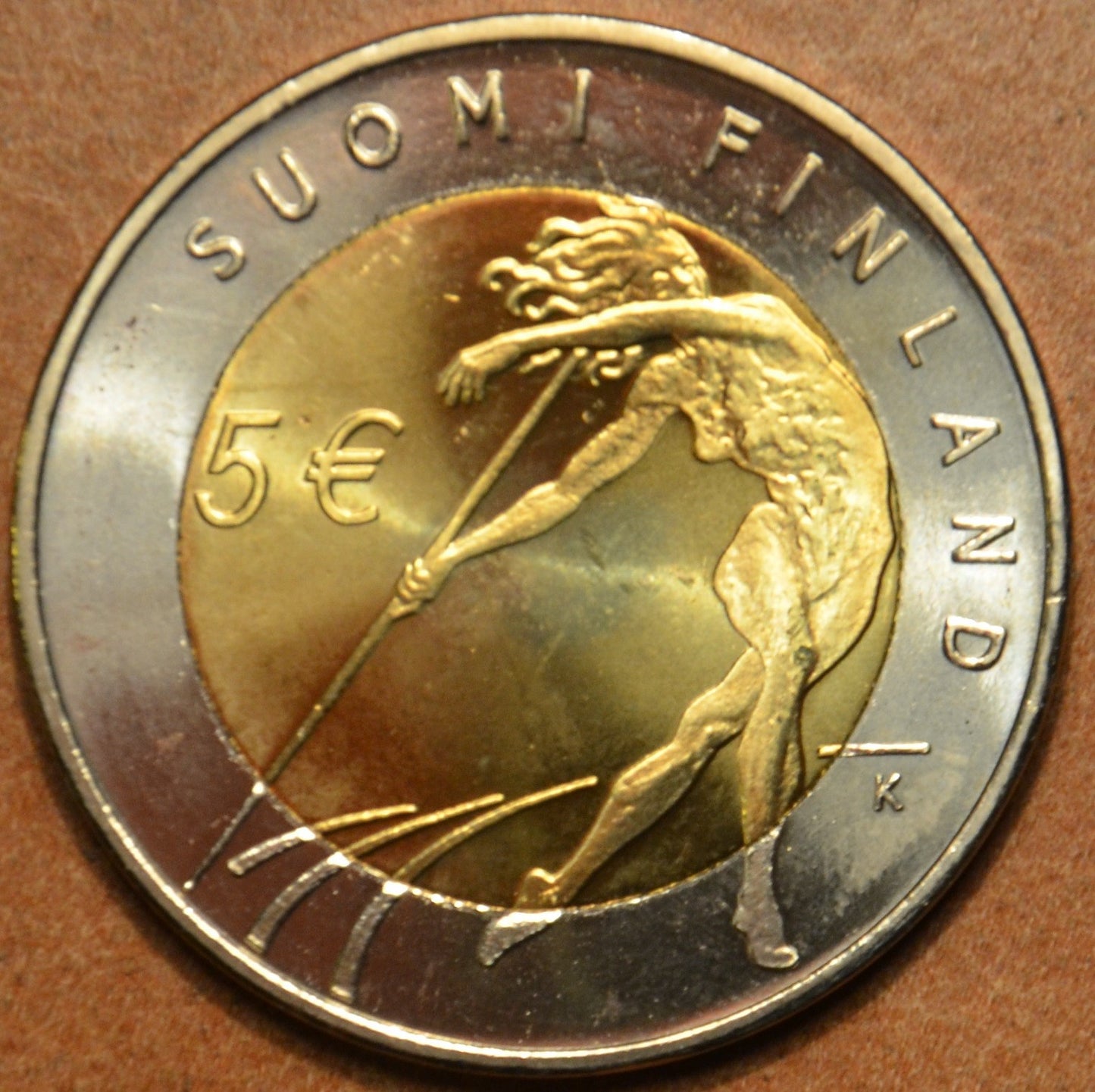 5 Euro Fínsko 2005 - Atletika (UNC)