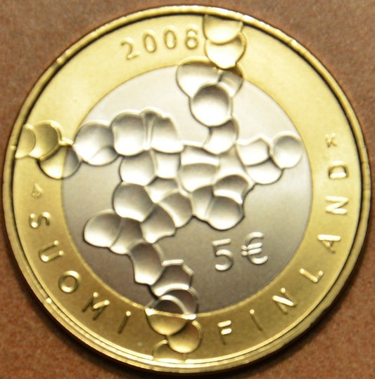 5 Euro Fínsko 2008 - Fínska Akadémia a technická univerzita (UNC)