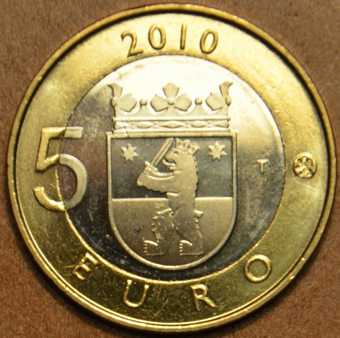 5 Euro Fínsko 2010 - Satakunta (UNC)