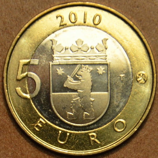 5 Euro Fínsko 2010 - Satakunta (UNC)