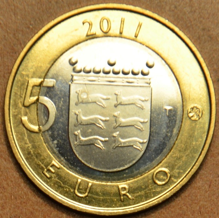 5 Euro Fínsko 2011 - Ostrobothnia (UNC)