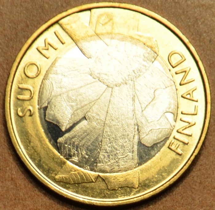 5 Euro Fínsko 2011 - Ostrobothnia (UNC)