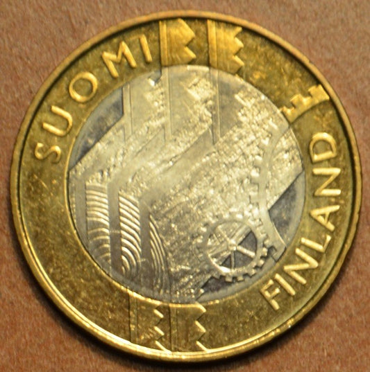 5 Euro Fínsko 2011 - Uusimaa (UNC)