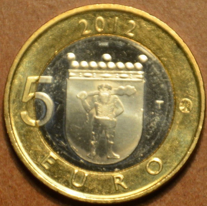 5 Euro Fínsko 2012 - Most Lumberjack’s Candle (UNC)