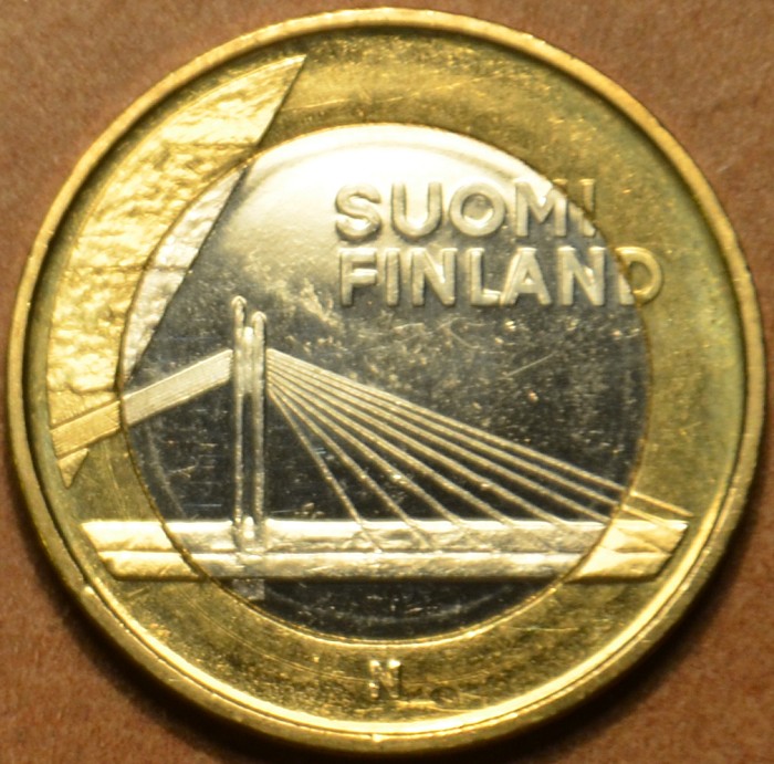 5 Euro Fínsko 2012 - Most Lumberjack’s Candle (UNC)