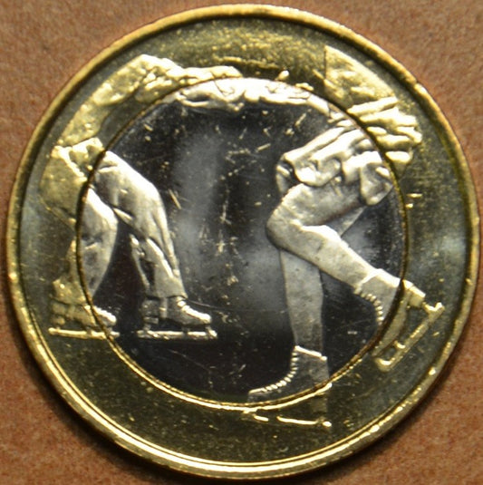 5 Euro Fínsko 2015 - Krasokorčulovanie (UNC)