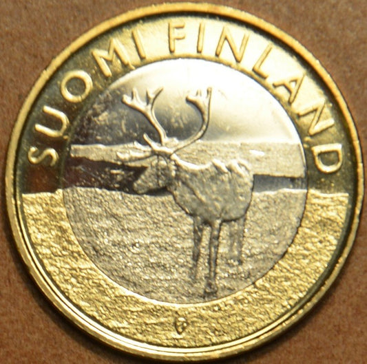 5 Euro Fínsko 2015 - Lapland - Sob (UNC)