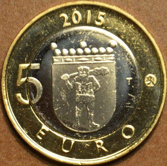 5 Euro Fínsko 2015 - Lapland - Sob (UNC)