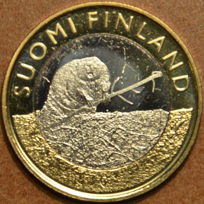 5 Euro Fínsko 2015 - Satakunta - Bobor (UNC)