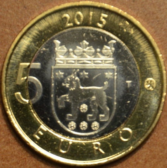 5 Euro Fínsko 2015 - Tavastia - Rys (UNC)