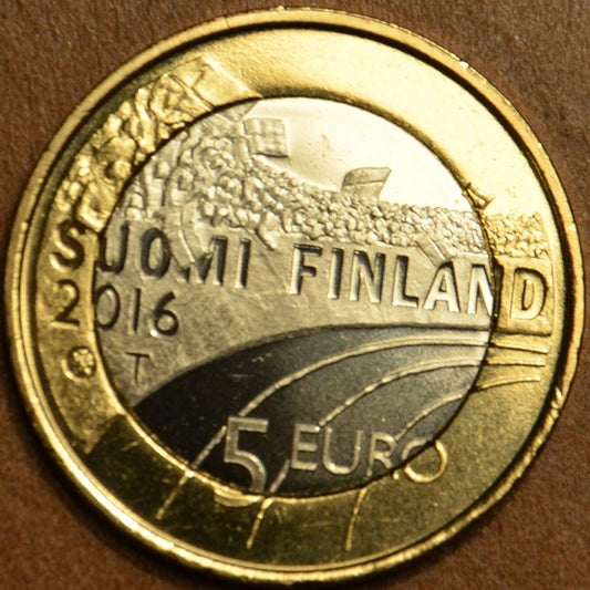 5 Euro Fínsko 2016 - Hokej  (UNC)