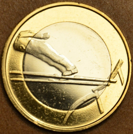 5 Euro Fínsko 2016 - Skok na lyžiach (UNC)