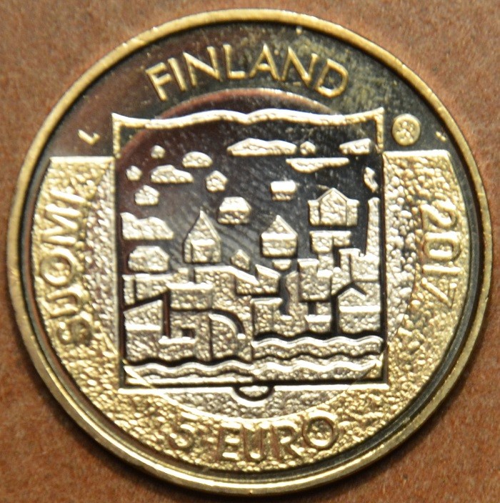 5 Euro Fínsko 2017 - Juho Kusti Paasikivi (UNC)