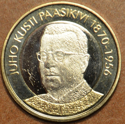 5 Euro Fínsko 2017 - Juho Kusti Paasikivi (UNC)