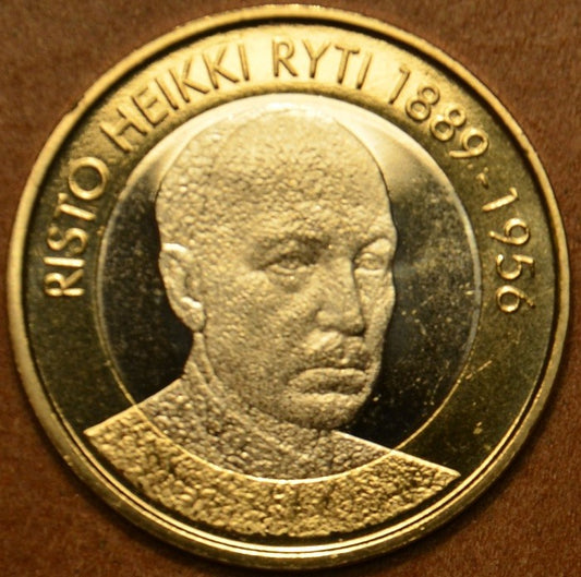 5 Euro Fínsko 2017 - Risto Heikki Ryti (UNC)