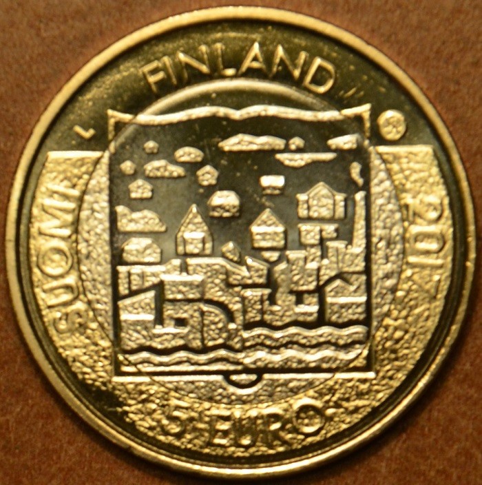 5 Euro Fínsko 2017 - Risto Heikki Ryti (UNC)