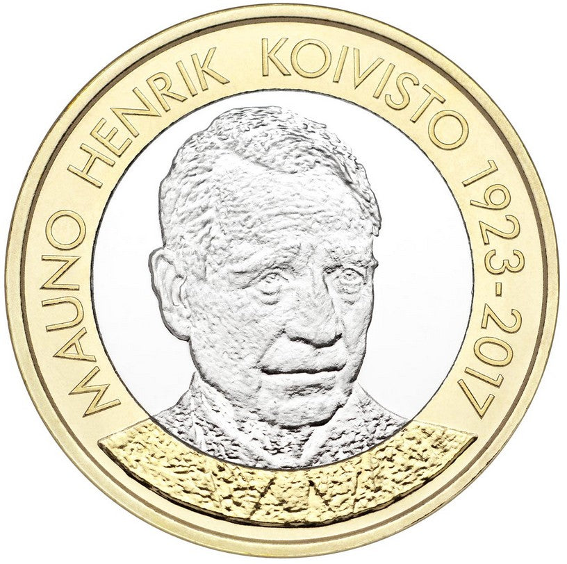 5 Euro Fínsko 2018 - Mauno Koivisto (UNC)