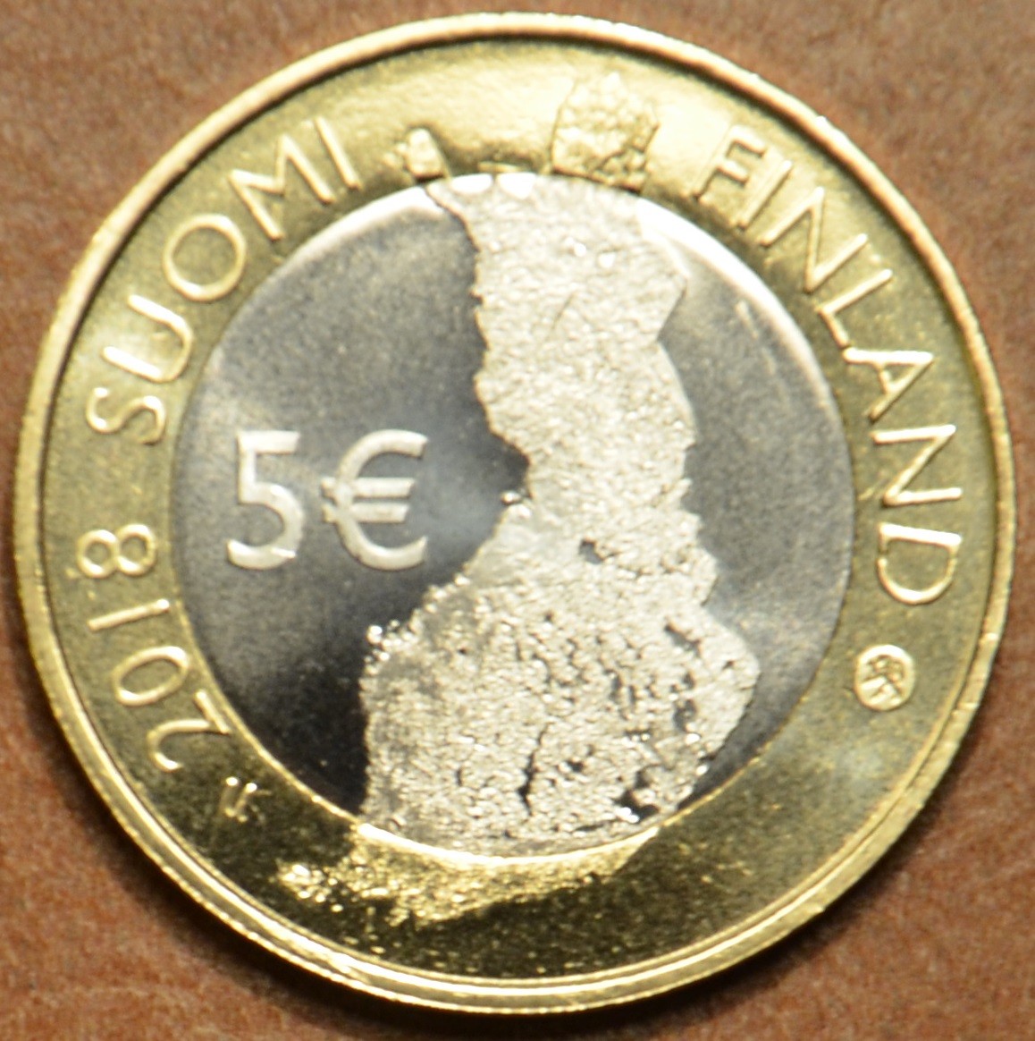 5 Euro Fínsko 2018 - Olavinlinna (UNC)