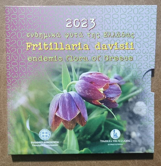 5 Euro Grécko 2023 - Fritillaria davisii (BU)