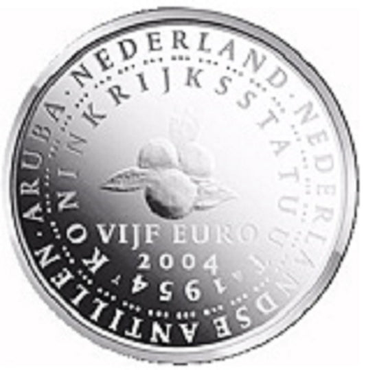 5 Euro Holandsko 2004 - 50 rokov štatútu kráľovstva (UNC)