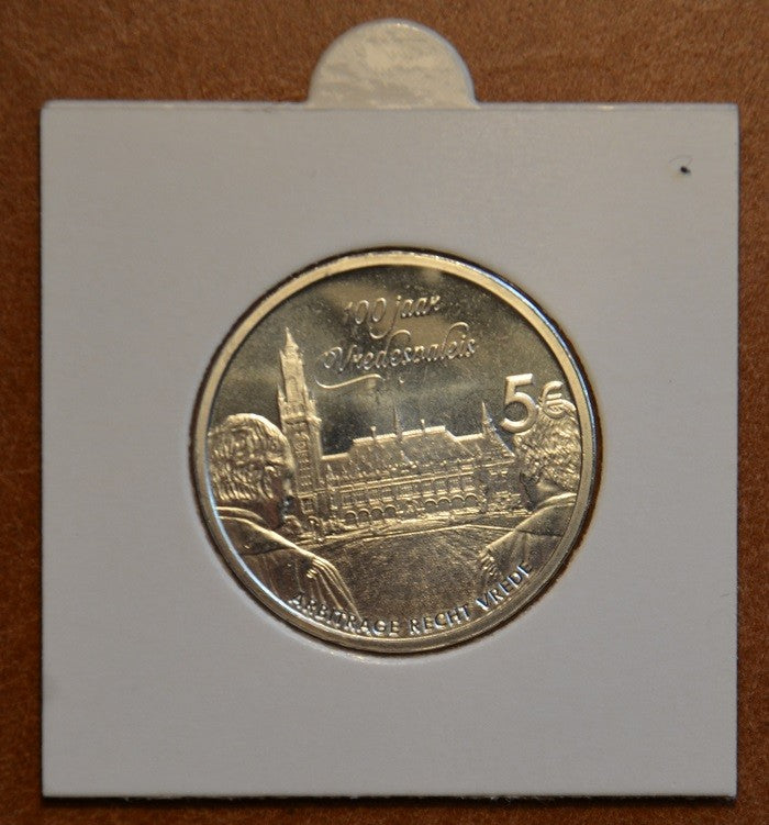 5 Euro Holandsko 2013 Palác mieru (UNC)