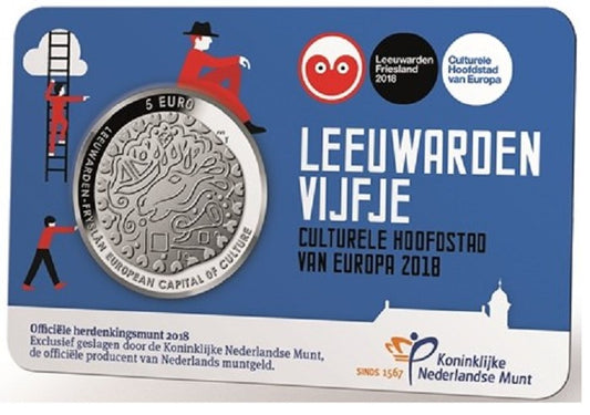 5 Euro Holandsko 2018 - Leeuwarden (UNC)