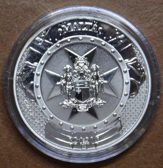 5 Euro Malta 2021 - Rytieri minulosti (1 Oz)
