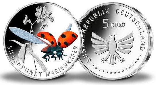 5 Euro Nemecko 2023 Lienka (UNC)
