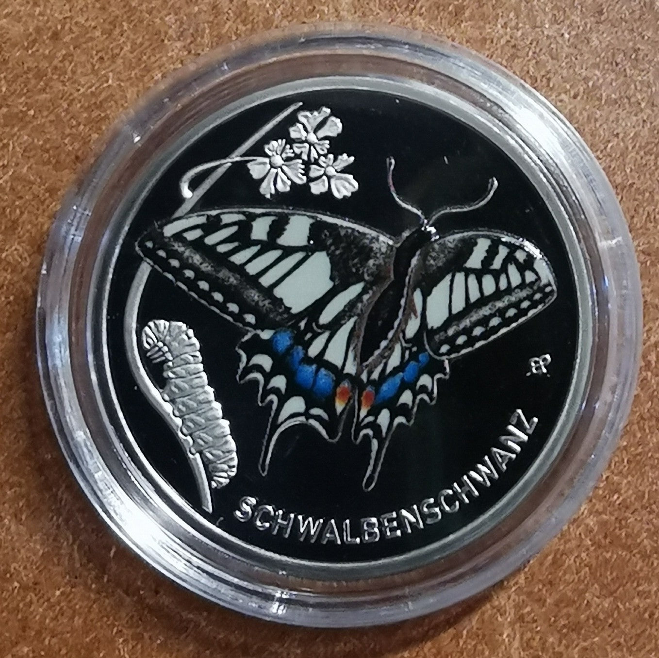 5 Euro Nemecko 2023 Starosvetský lastovičník (Proof)