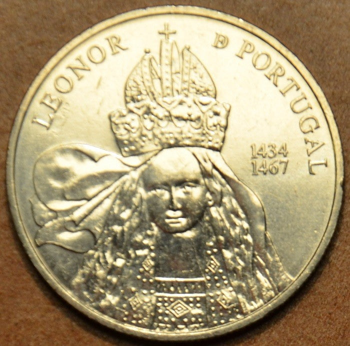 5 Euro Portugalsko 2014 - Leonor d Portugal (UNC)