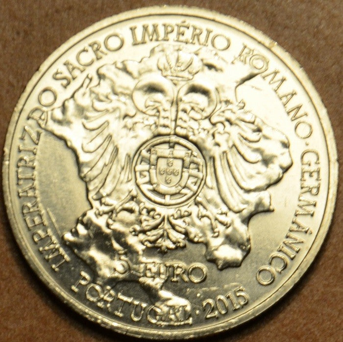 5 Euro Portugalsko 2015 - Isabel of Portugal (UNC)
