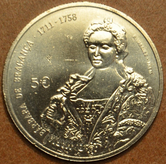 5 Euro Portugalsko 2017 - Maria Barbara de Braganca (UNC)