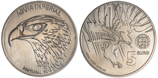 5 Euro Portugalsko 2018 - Aguia Imperial (UNC)