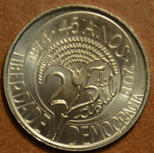 5 Euro Portugalsko 2019 - 45. výročie revolúcie (UNC)