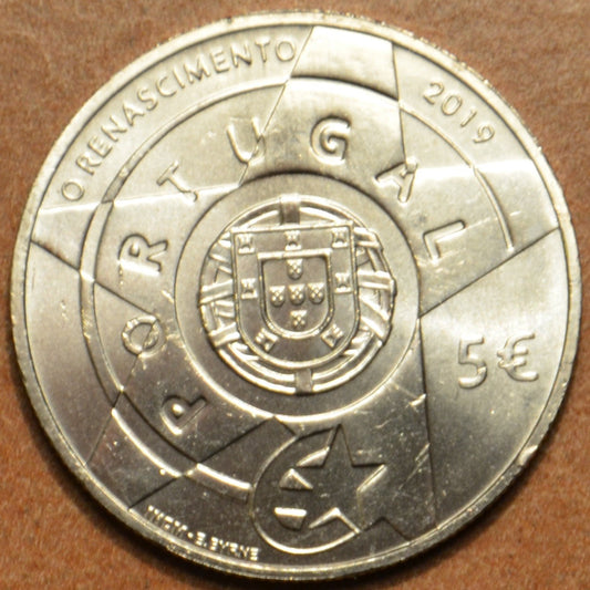 5 Euro Portugalsko 2019 - Renaissance (UNC)