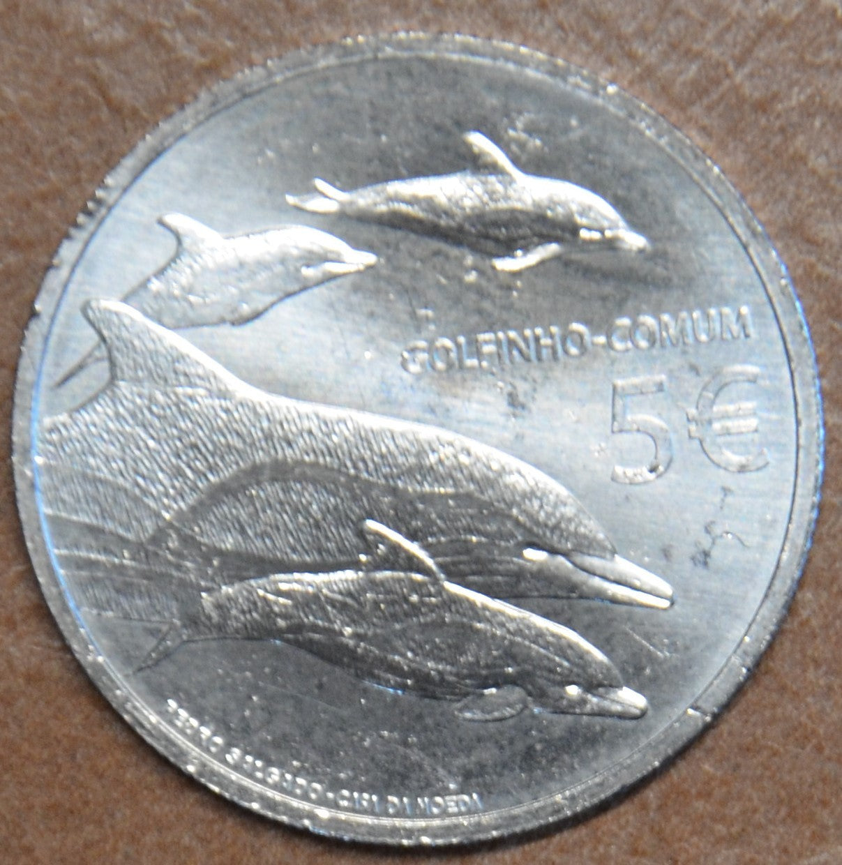 5 Euro Portugalsko 2020 - Delfin (UNC)