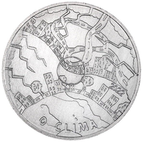 5 Euro Portugalsko 2022 - Klima (UNC)