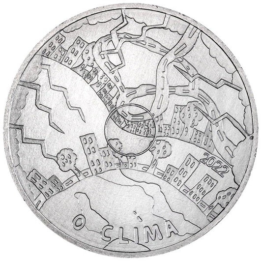 5 Euro Portugalsko 2022 - Klima (UNC)