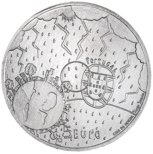 5 Euro Portugalsko 2022 - Klima (UNC)