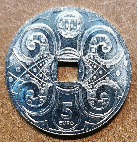 5 Euro Portugalsko 2022 - Umenie porcelánu (UNC)