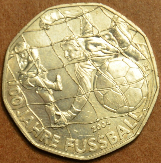 5 Euro Rakúsko 2004 - 100 rokov futbalu (UNC)