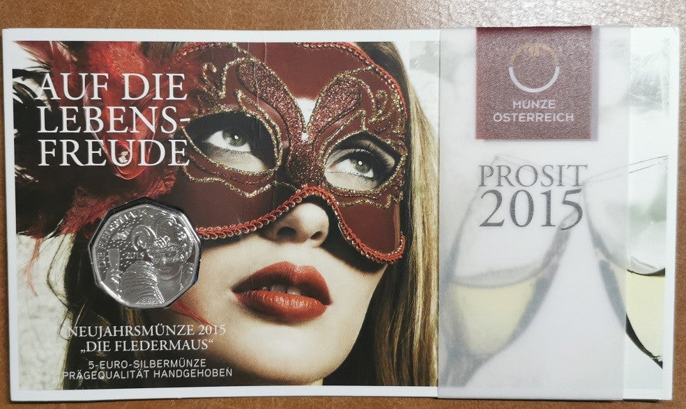5 Euro Rakúsko 2015 Netopier (BU)