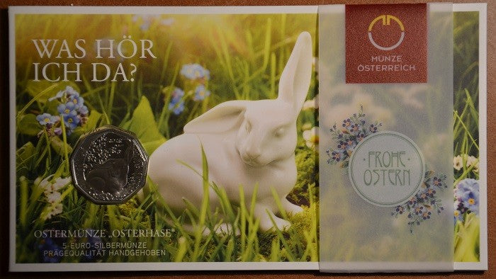 5 Euro Rakúsko 2018 Zajac (BU)