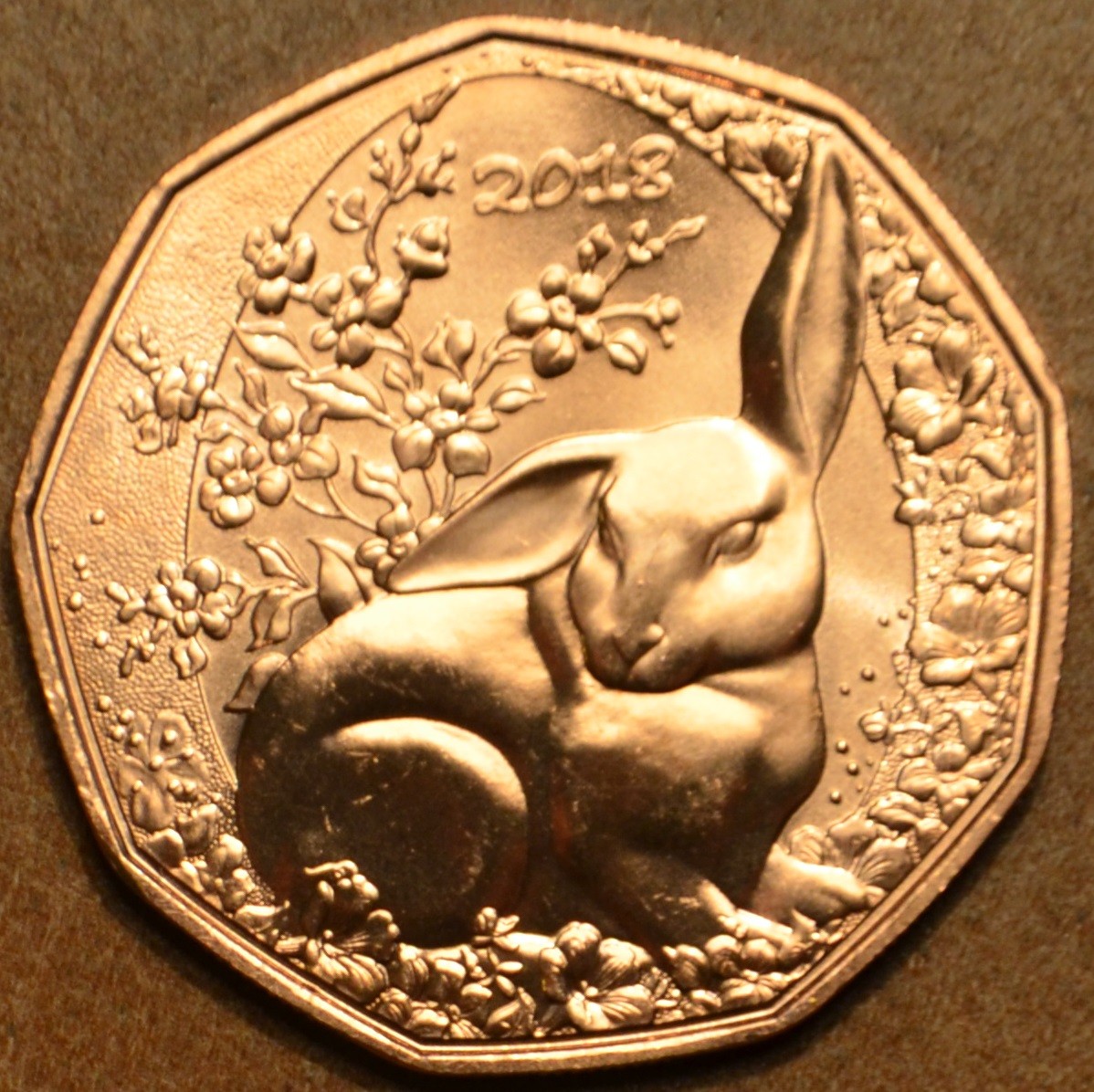 5 Euro Rakúsko 2018 Zajac (UNC)