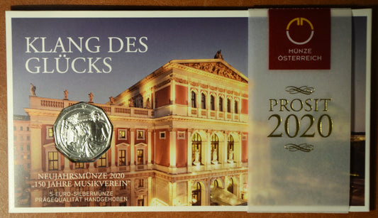 5 Euro Rakúsko 2020 Hudobný klub (BU)