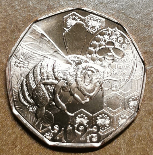 5 Euro Rakúsko 2023 - Včelí tanec (UNC)