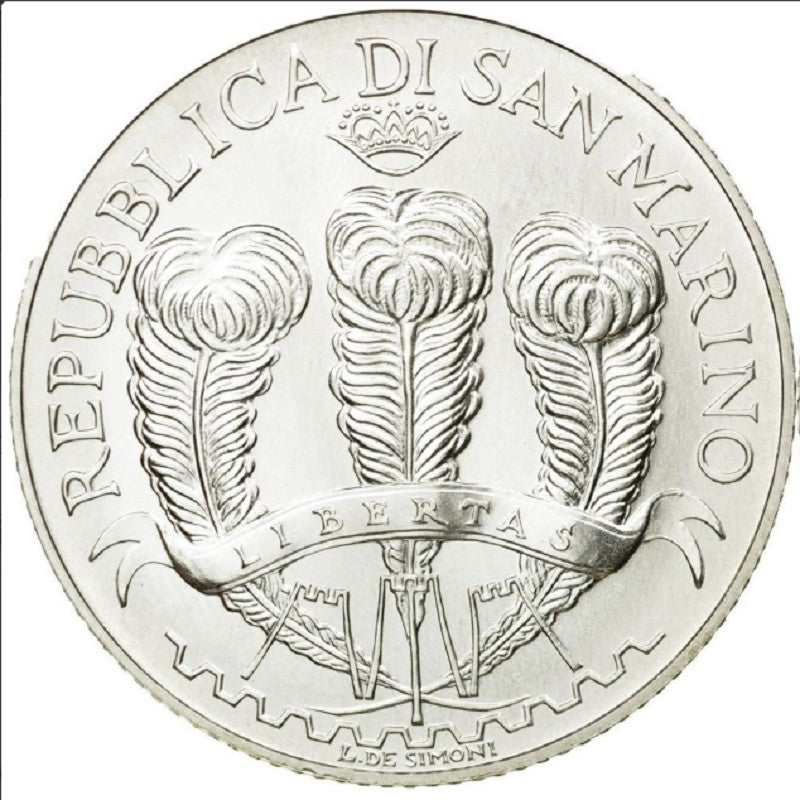 5 Euro San Marino 2007 - Pari opportunita  (BU)
