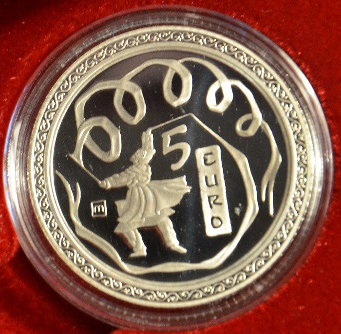 5 Euro San Marino 2008 - Olympiáda (Proof)
