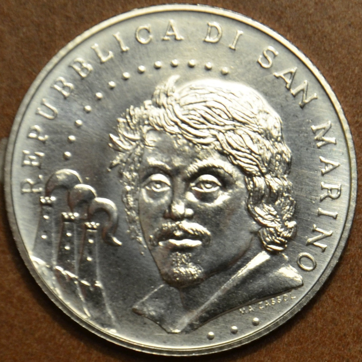 5 Euro San Marino 2010 - Caravaggio (BU)